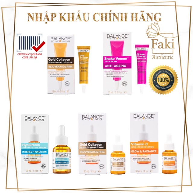 Serum Balance sáng da, chống lão hoá, cấp nước, chống lão hoá cùng mắt ✨Serum Balance