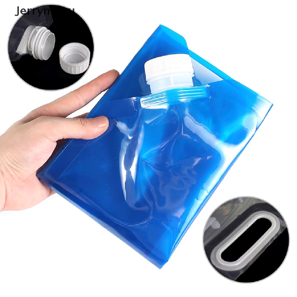 Túi đựng nước dung tích 5L thiết kế gấp gọn tiện dụng thích hợp cho cắm trại / leo núi