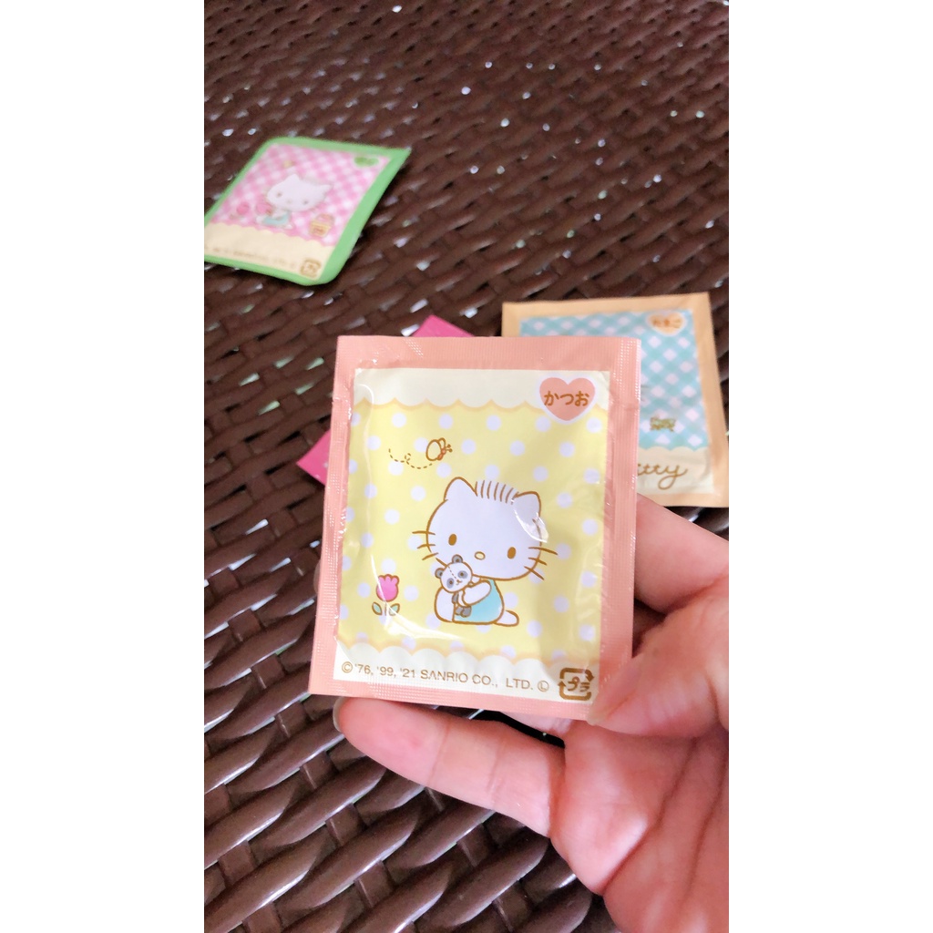 Gia Vị Rắc Cơm Thập Cẩm Hello Kitty Nhật (20 Gói 5 Vị) [DATE T7/2022]