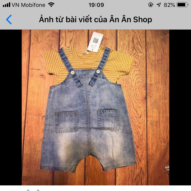 Sét yếm kèm áo