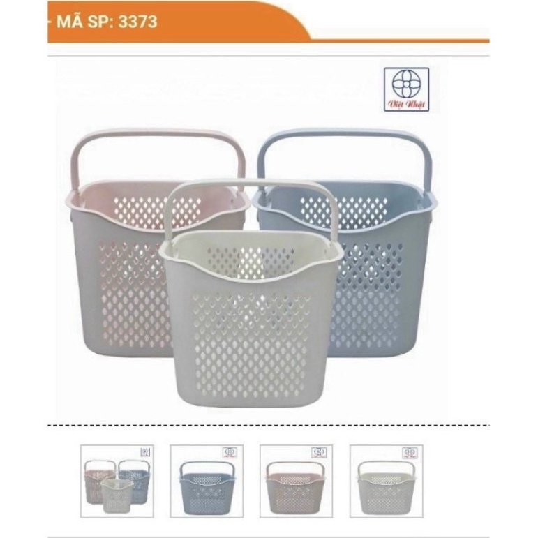 Kệ nhựa đa năng 3 rổ bé 3 tầng cho mẹ và bé, có bánh xe