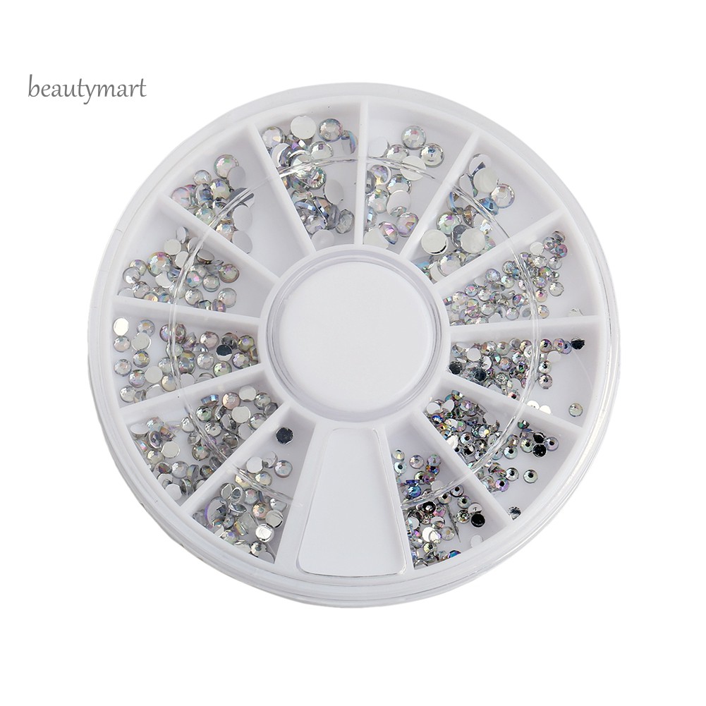Hộp phụ kiện hạt Acrylic lấp lánh trang trí móng nghệ thuật