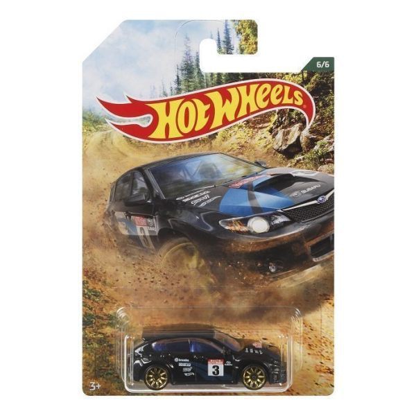 Siêu xe Hot Wheels thể thao BACKROAD RALLY SUBARU WRX STI FYY03/GDG44