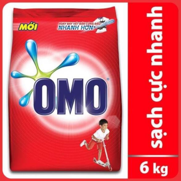 Bột giặt OMO Sạch cực nhanh 6kg