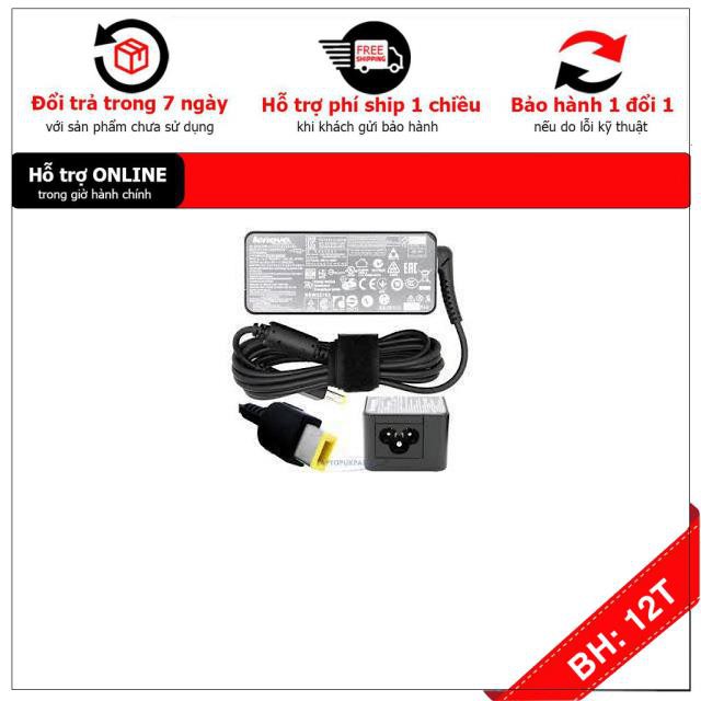 [BH12TH] [- Sạc cho Laptop Lenovo Z40 Z40-70 Z40-75 20V 2.25A chân cắm vuông USB