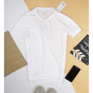 áo phông nam henley form slimfit