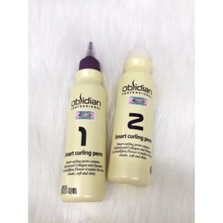 🌼Chính hãng 🌺Thuốc uốn tóc 3D Obsidian Smart Curling Perm ( uốn lạnh + uốn nóng) 120mlx2