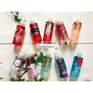 Xịt Thơm Nước Hoa Toàn Thân Mini Bath & Body Works Fine Fragrance Mist (88ml)