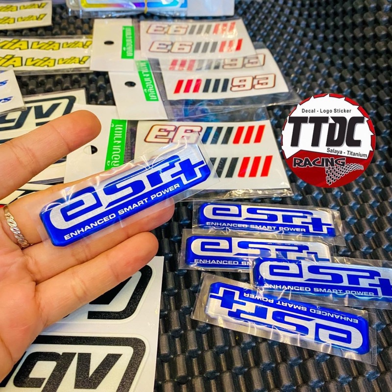 Tem nổi Esp+ gắn pô e các dòng xe