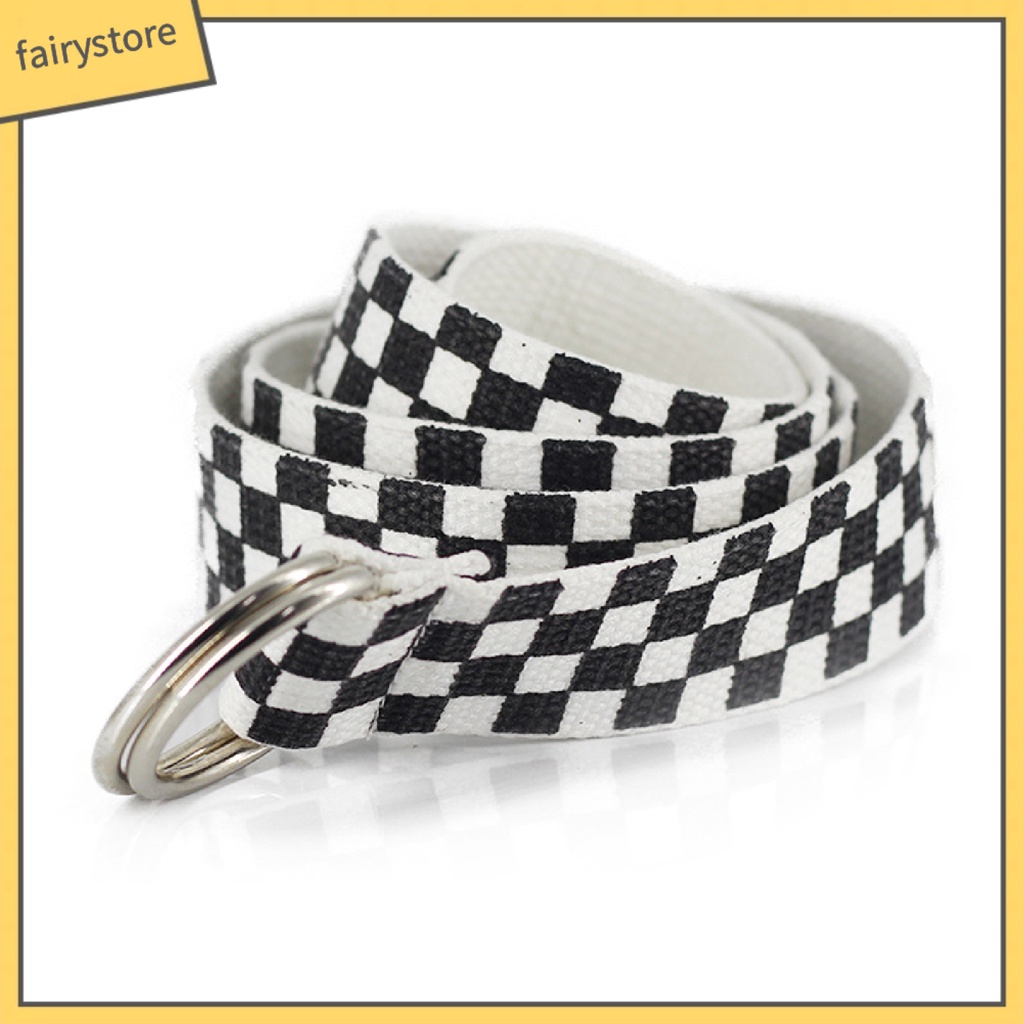 Thắt Lưng Vải Sọc Màu Cầu Vồng 130cm