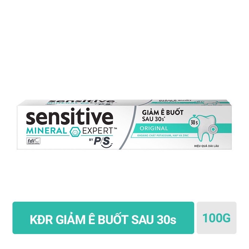 Kem Đánh Răng P/S Sensitive Original Giảm Ê Buốt 100g