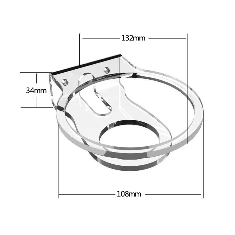 Giá Đỡ Loa Gắn Tường Bằng Acrylic Tiết Kiệm Không Gian Tiện Dụng