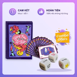 Combo drinking game "Vòng Tròn Tử Thần" kèm xúc 3 xắc nhậu nhẹt uống nốc out vui vẻ với bạn bè, đem lại cảm xúc gần gũi