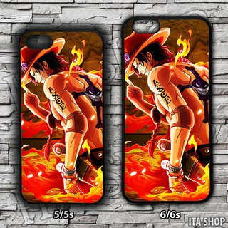 Ốp Lưng Điện Thoại Iphone 5/5s 6/6s 6+/6s+ 7/8 7+/8+ X/Xs - Ốp Lưng One Piece Ace
