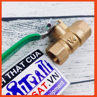 Van gạt hơi khí nén / van gạt khóa máy hơi loại ren trong 13mm, khóa hơi