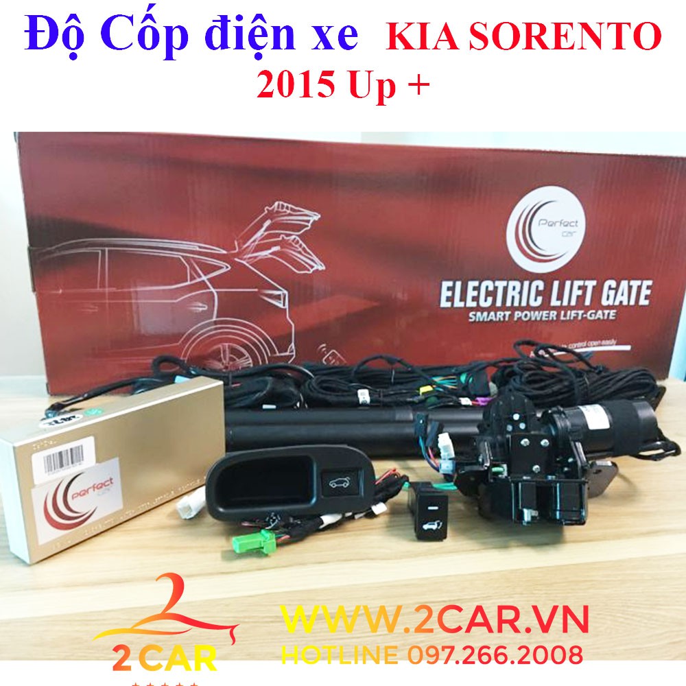 Cốp điện xe KIA SORENTO 2015 Up + thương hiệu PerfectCar cao cấp