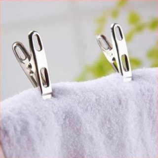 [Siêu Sale] 20 Kẹp Quần Áo Inox Cao Cấp Siêu Chắc Chắn, Đẹp, Hàng Loại 1