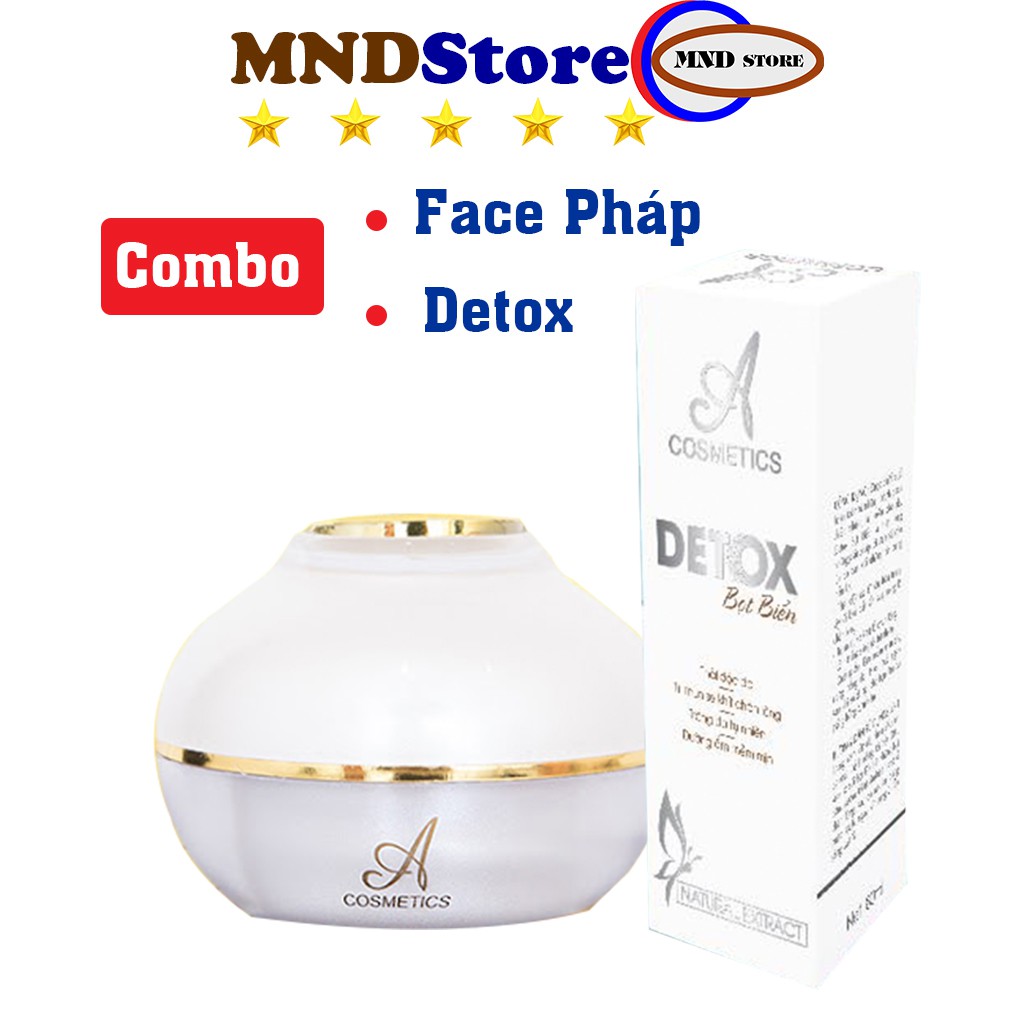 Combo Detox và Face Pháp Acosmetics ( Chính Hãng )