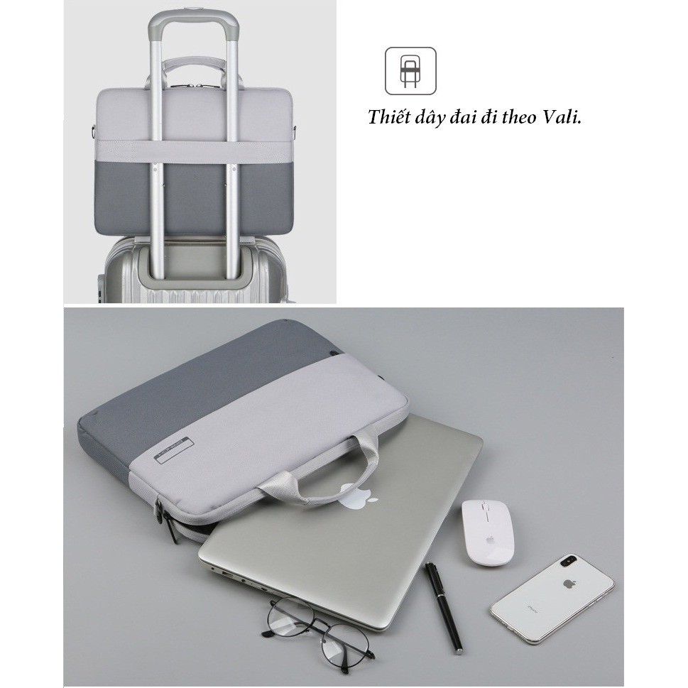 Túi kiêm cặp chống sốc cho Laptop , Macbook.