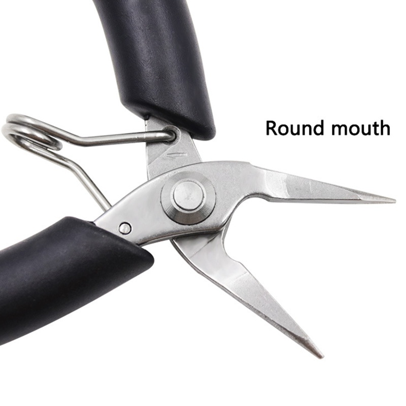 Kool Kìm Không Răng Mini Với Kìm Cắt Chéo Tay Cầm Nhựa PVC / Sắc Bén / Tròn / Cong