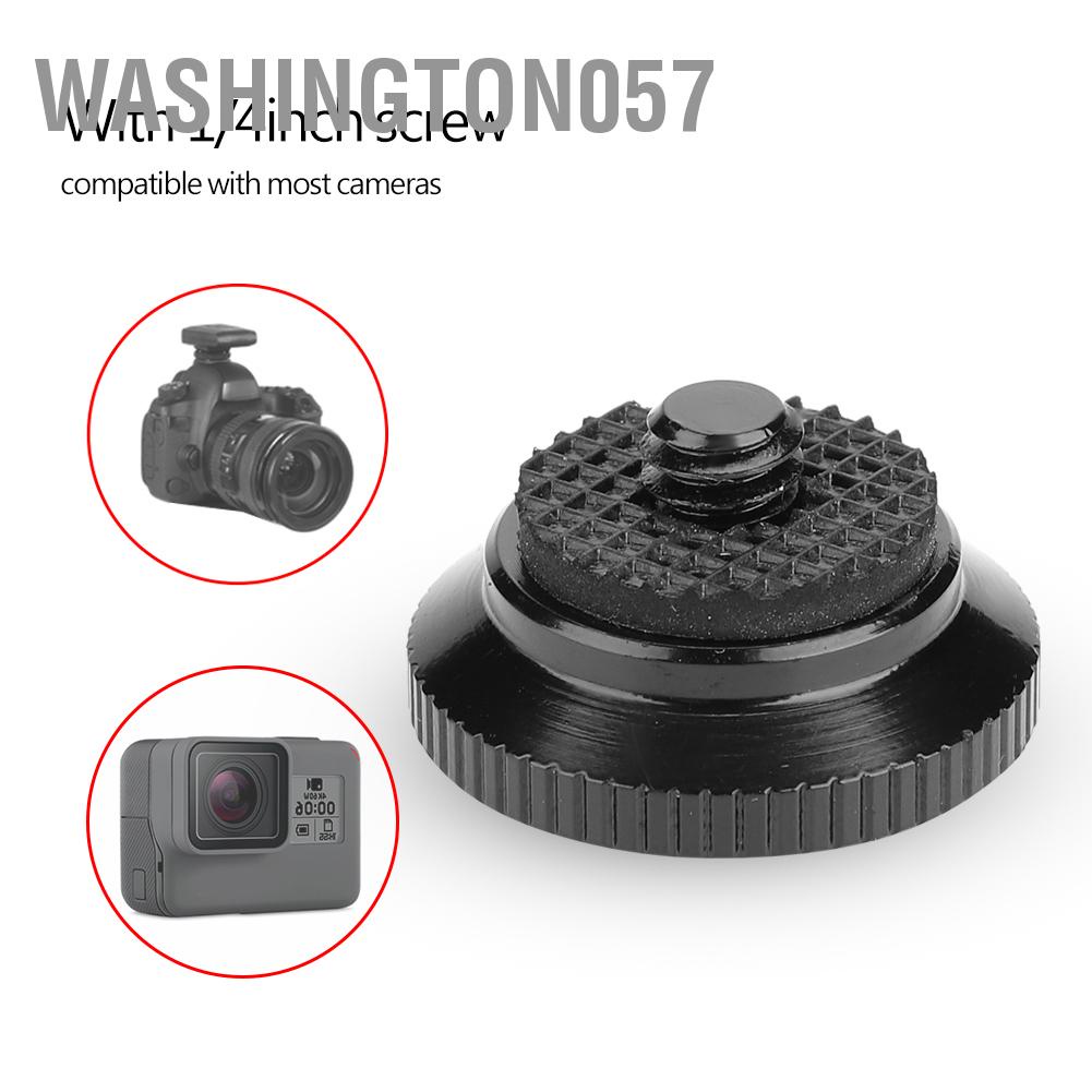 Hàng Hot Tấm nhả nhanh tròn hợp kim nhôm nhỏ cho chân máy hành động nhỏ gọn Manfrotto Hàng giao ngayWashington057