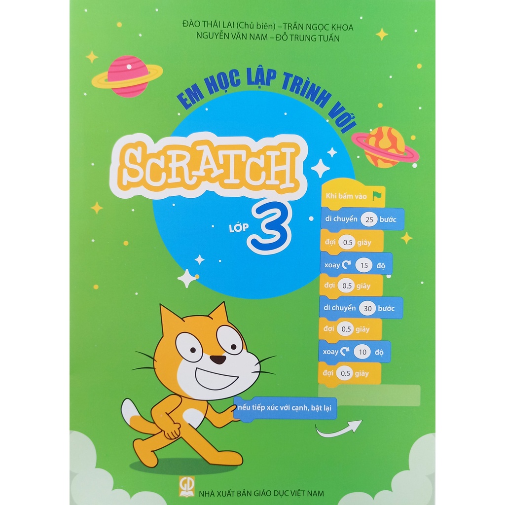 Sách - Em học lập trình với Scratch lớp 3