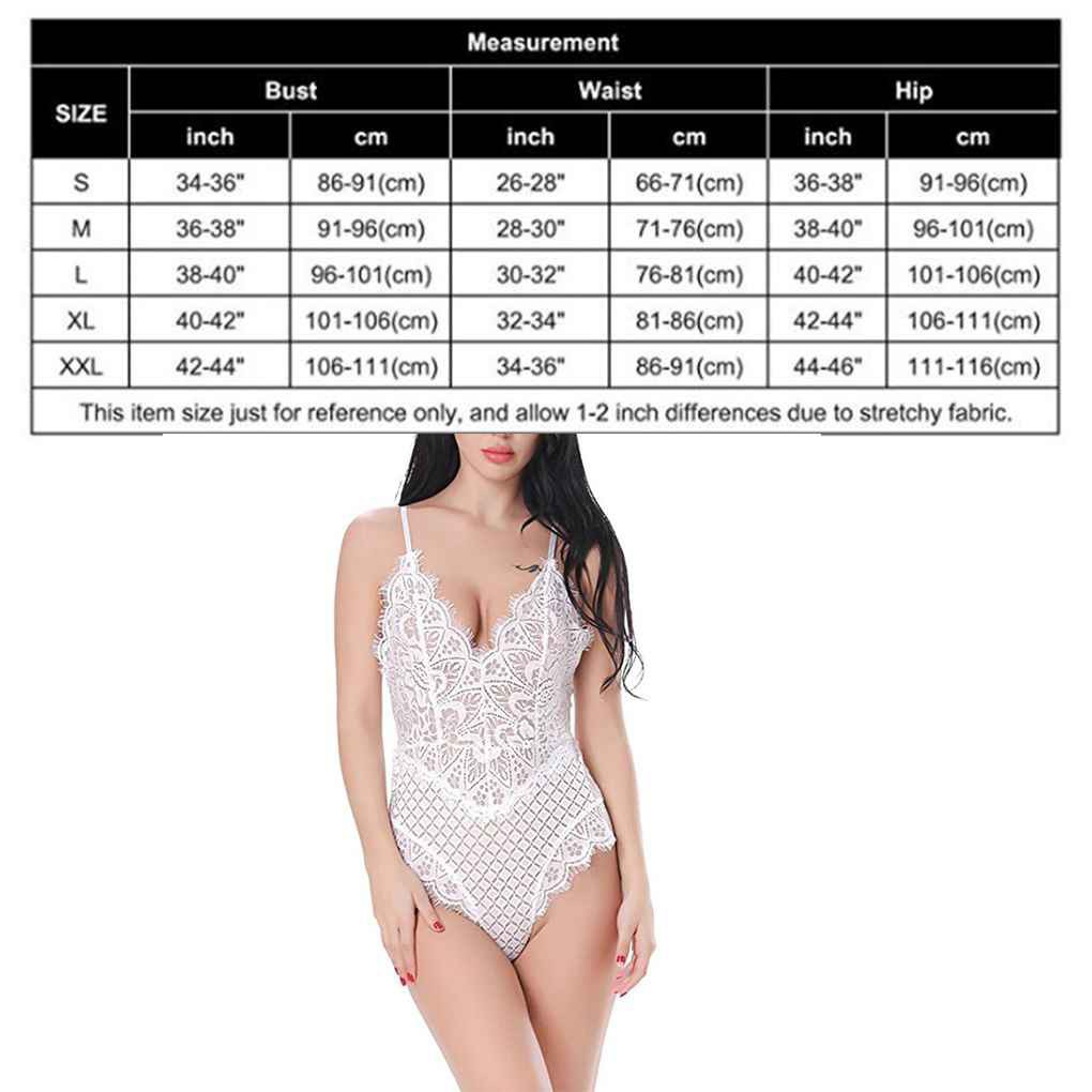 Jumpsuit 2 dây cổ chữ V phối ren hoa quyến rũ cho nữ