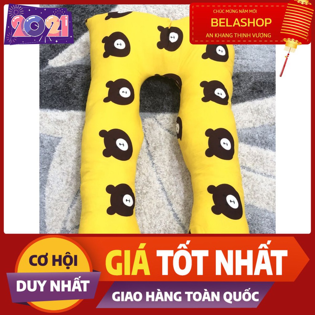 rẻ vô địch Vỏ gối ôm bà bầu(gấu vàng)