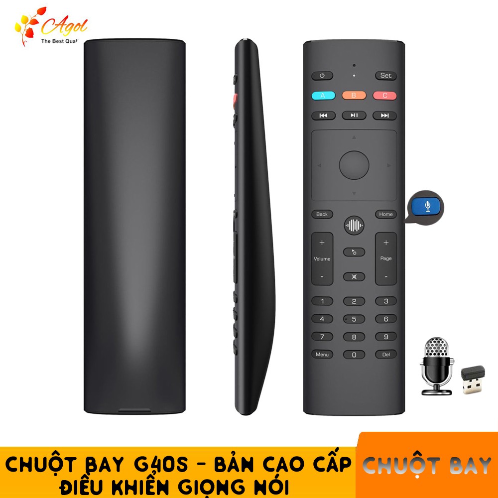 Chuột Bay g40s pro bản cao cấp mic voice có điều khiển giọng nói cử chỉ