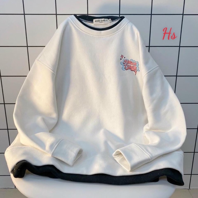 ÁO NỈ NAM NỮ Tay Dài Đen Xám mặc đôi Unisex | BigBuy360 - bigbuy360.vn