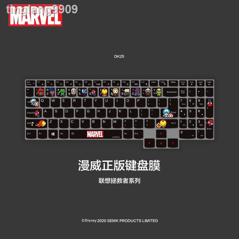 Marvel Phim Dán Bảo Vệ Bàn Phím Chống Bụi Cho Lenovo Saver 2020 Y7000 Y7000p