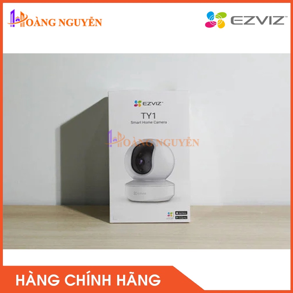 [NHÀ PHÂN PHỐI] Camera Wifi Ezviz TY1 2MP đàm thoại 2 chiều, xoay theo chuyển động