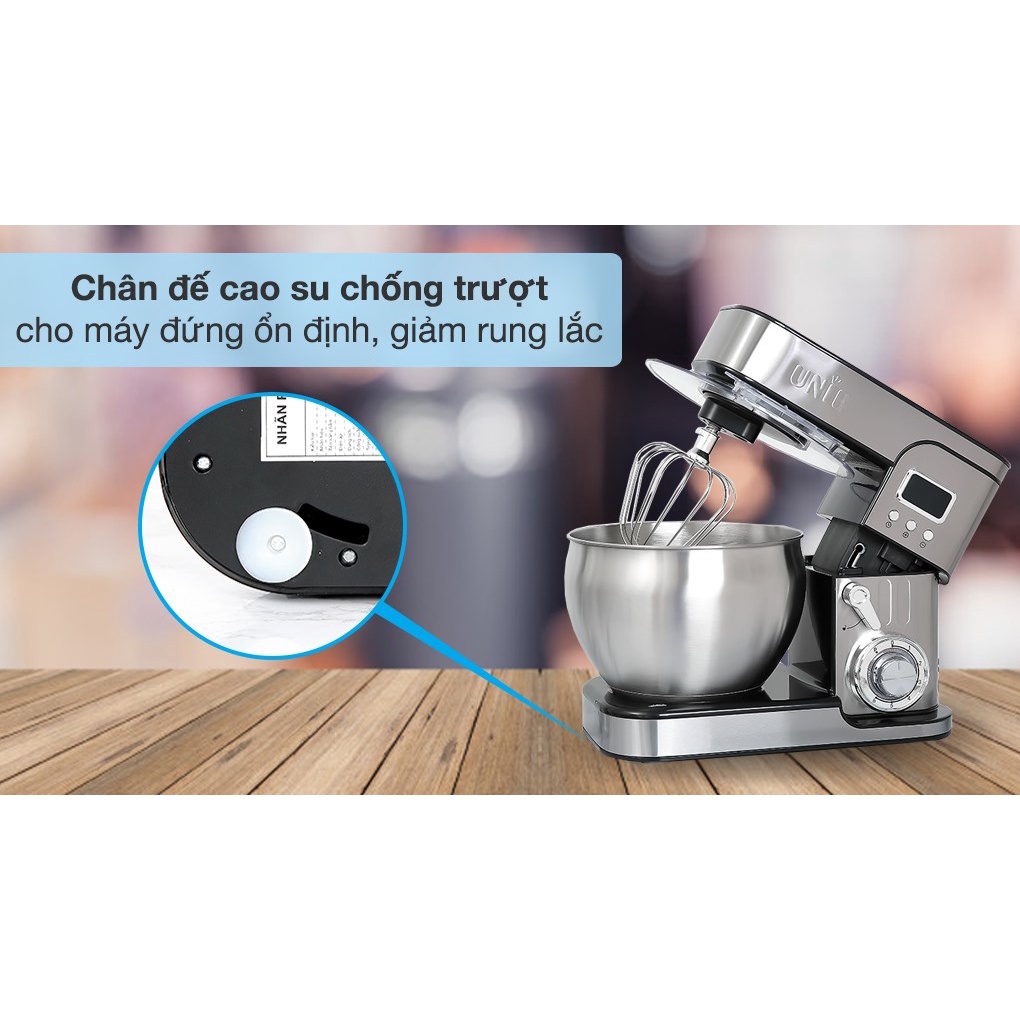 Máy nhồi, trộn bột đánh trứng đa năng UNIE EM5