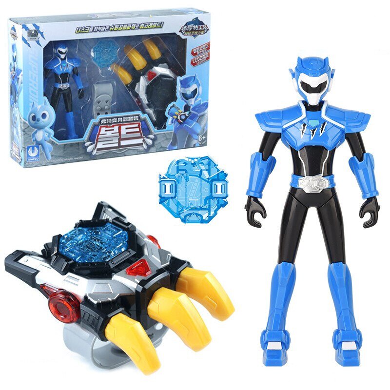 Mini force x transformation summoner đồ chơi khủng long có âm thanh và ánh sáng mô phỏng chuyển động miniforce đồng hồ mini agent toy