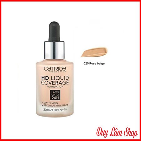 Kem nền Catrice HD Liquid Coverage Foundation – Đức