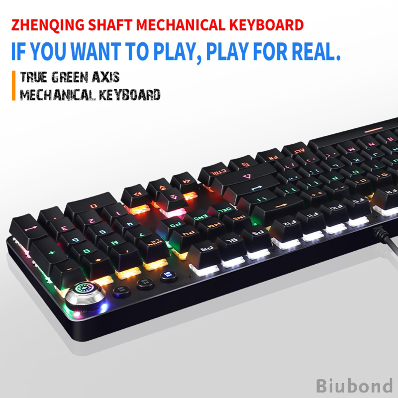 Bàn Phím Cơ Gaming Có Đèn Led Cầu Vồng | BigBuy360 - bigbuy360.vn