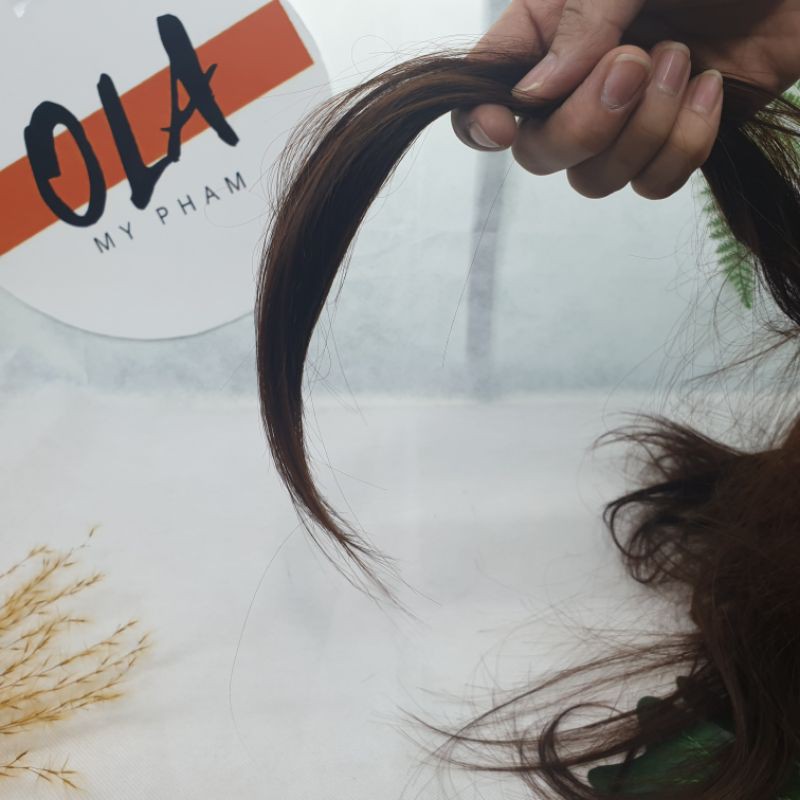 tóc giả nguyên đầu [ FREESHIP ] Đầu canh đầu ma nơ canh học tập cắt tóc giá rẻ 70% tóc thật cắt uốn tạo kiểu