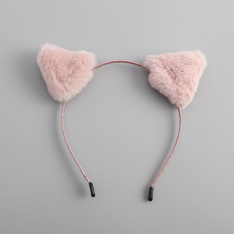 Bờm Tóc Tai Mèo Lông Thỏ ♥️ Hàng Đẹp Siêu Cute ♥️ Băng Đô Tóc Dễ Thương Cho Bạn Gái