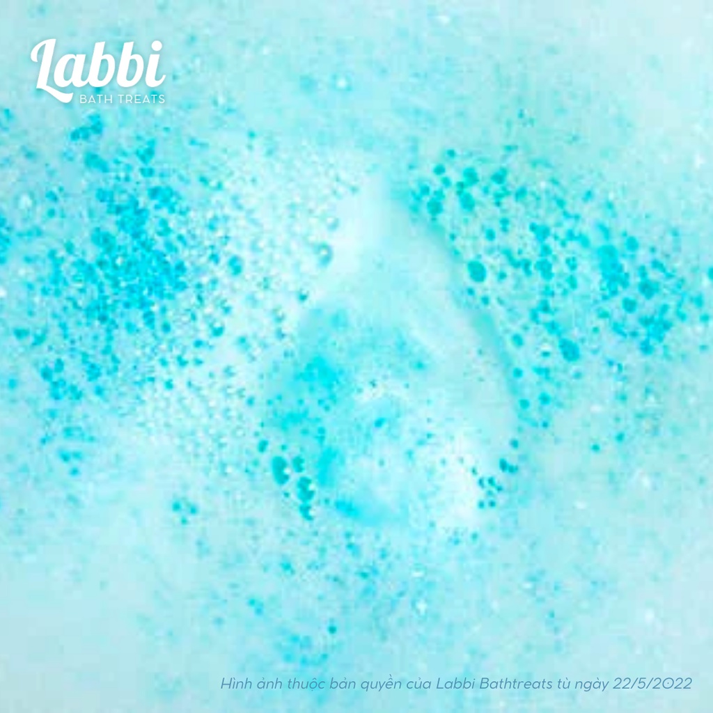 BLUE LAGOON [Labbi] Bath bomb / Viên sủi bồn tắm / Bom tắm