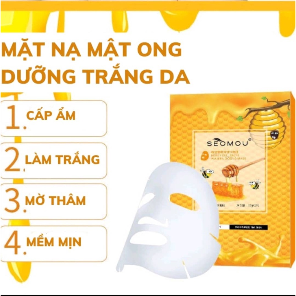10 Mặt nạ mật ong giảm xỉn màu, tái tạo tế bào da mới, giữ cho làn da luôn trắng sáng
