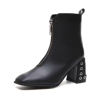ANKLE BOOTS KÉO KHOÁ