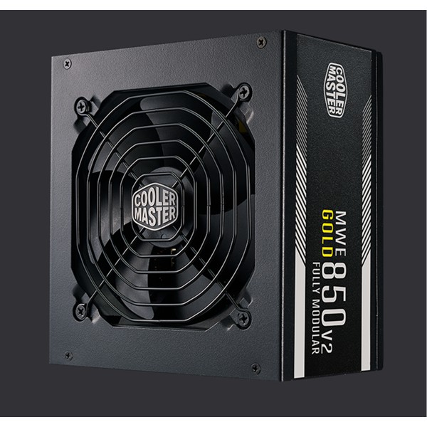 Nguồn máy tính Cooler Master MWE GOLD V2 FM 850W ( 80 Plus Gold/Màu Đen/Full Modular)