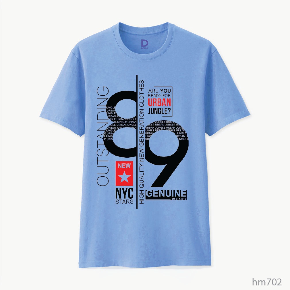 Áo thun in số 89 và chữ độc đáo thời trang TaLaMia mã S146
