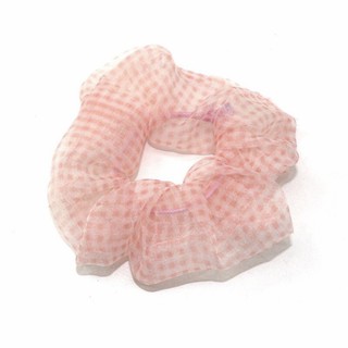 [Phụ kiện] Scrunchies chiffon màu hồng pastel