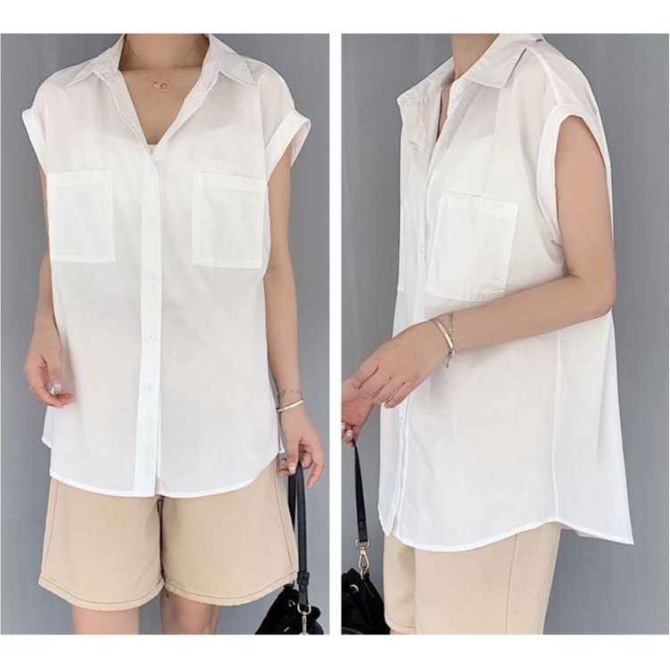 Áo Sơ Mi Công Sở Nữ, Loại Cộc Tay. Màu Sắc Trẻ Trung, Kiểu Dáng Hiện Đại | BigBuy360 - bigbuy360.vn