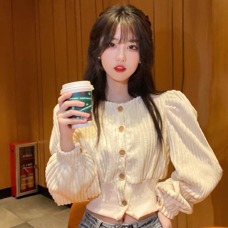 Áo tiểu thư tay bồng