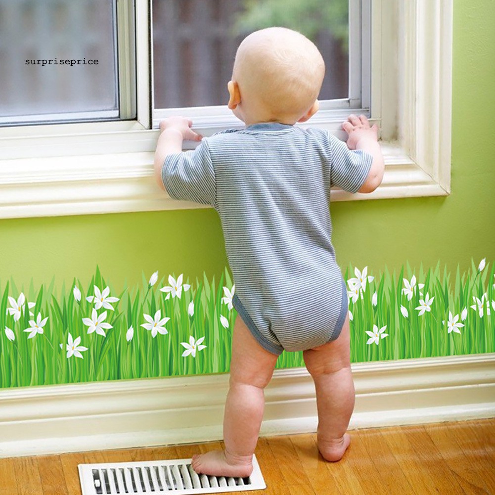 Miếng Dán Tường Pvc Họa Tiết Hoa Và Bướm Đáng Yêu Ngọt Ngào