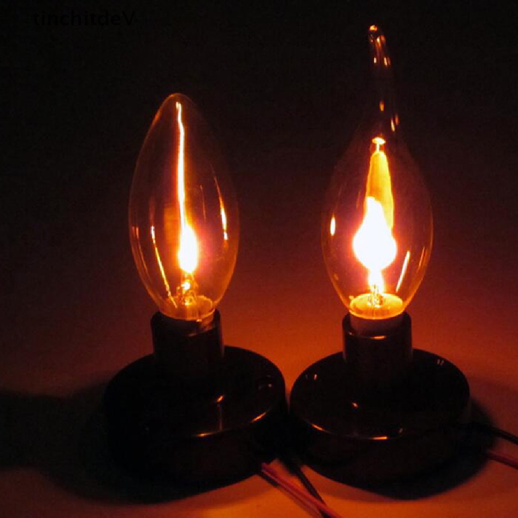 Bóng Đèn LED E27 E14 Hiệu Ứng Ngọn Lửa Trang Trí Đẹp Mắt