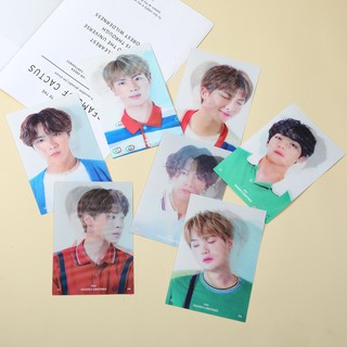 Thiệp 3d Thay Đổi Hình Ảnh Nhóm Nhạc Bts 2020