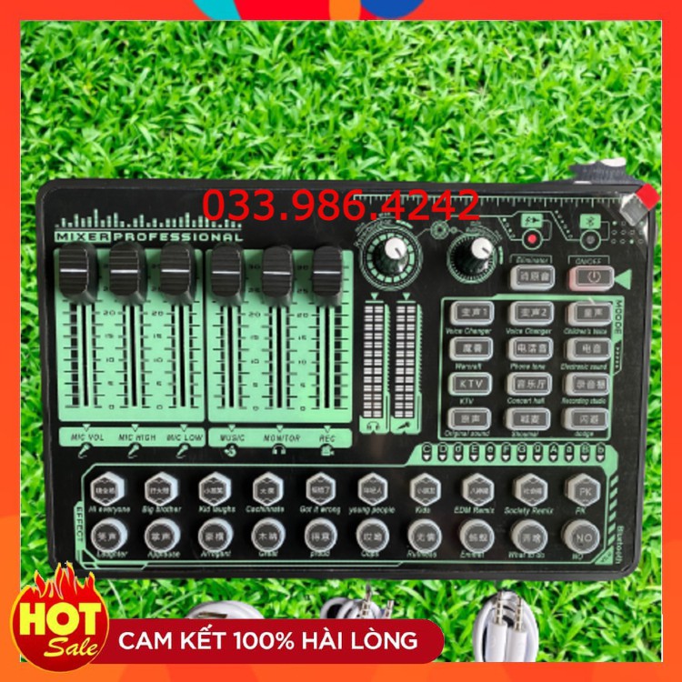 Sound Card H9 2021 ❤️ PHIÊN BẢN MỚI NHẤT ❤️ Autotune , Hỗ Trợ Kết Nối Blutooth , Thu Âm , Livestream Facebook , Bigo
